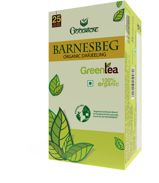 Barnesbeg Organic Darjeeling Green Tea 25 Tea Bags