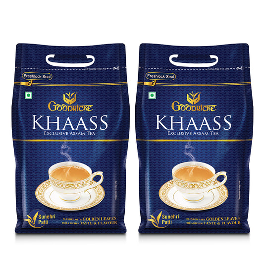 Khaass Exclusive Assam Tea - 1kg (Pack of 2)