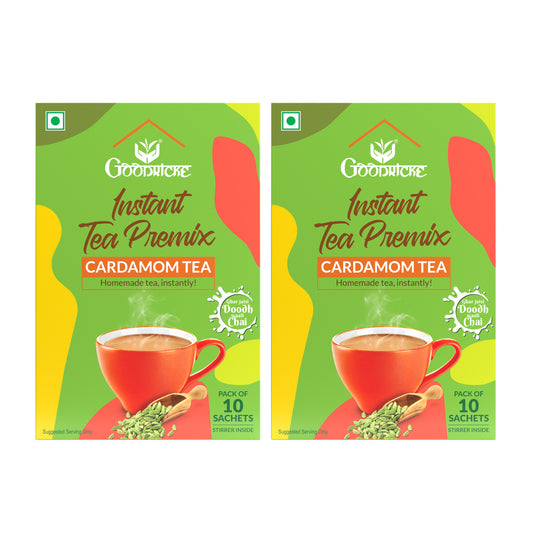 Instant Tea Premix – Cardamom Tea (Pack of 2)