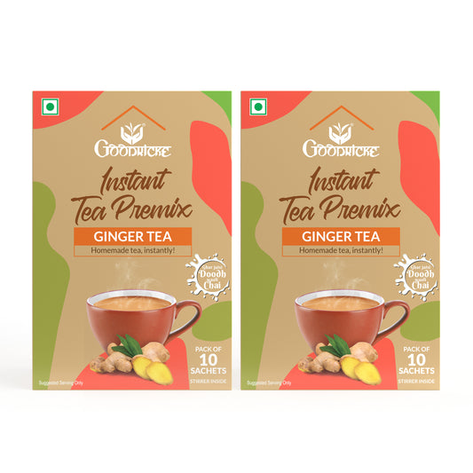 Instant Tea Premix – Ginger Tea (Pack of 2)