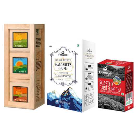 Combo Offer- Margaret's Hope 100 gms + Roasted Darjeeling 250 gms + 3 in 1 Darjeeling 150 gms