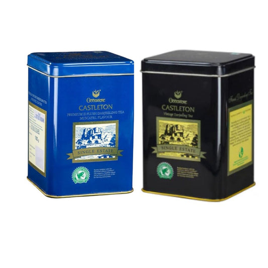 Combo Offer - Castleton Vintage 250 gms +Castleton Premium Muscatel 100 gms - Darjeeling Single Estate Exclusive Teas