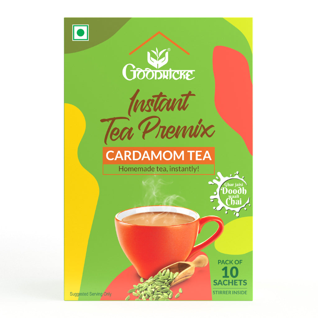 Instant Tea Premix - Masala Tea+ Cardamom Tea + Ginger Tea