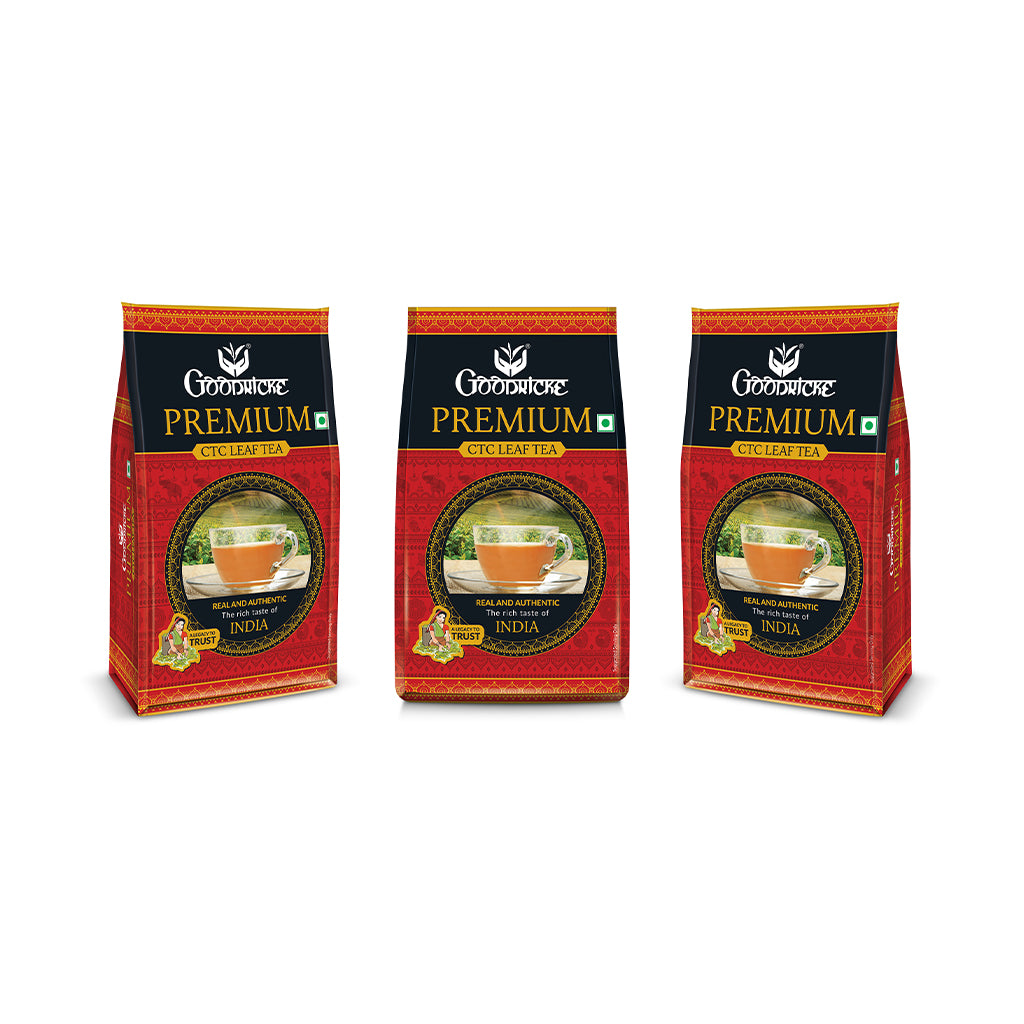 Goodricke Premium Leaf 250g (Pack of 3)