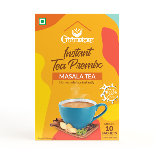 Instant Tea Premix – Cardamom Tea + Masala Tea Combo Pack