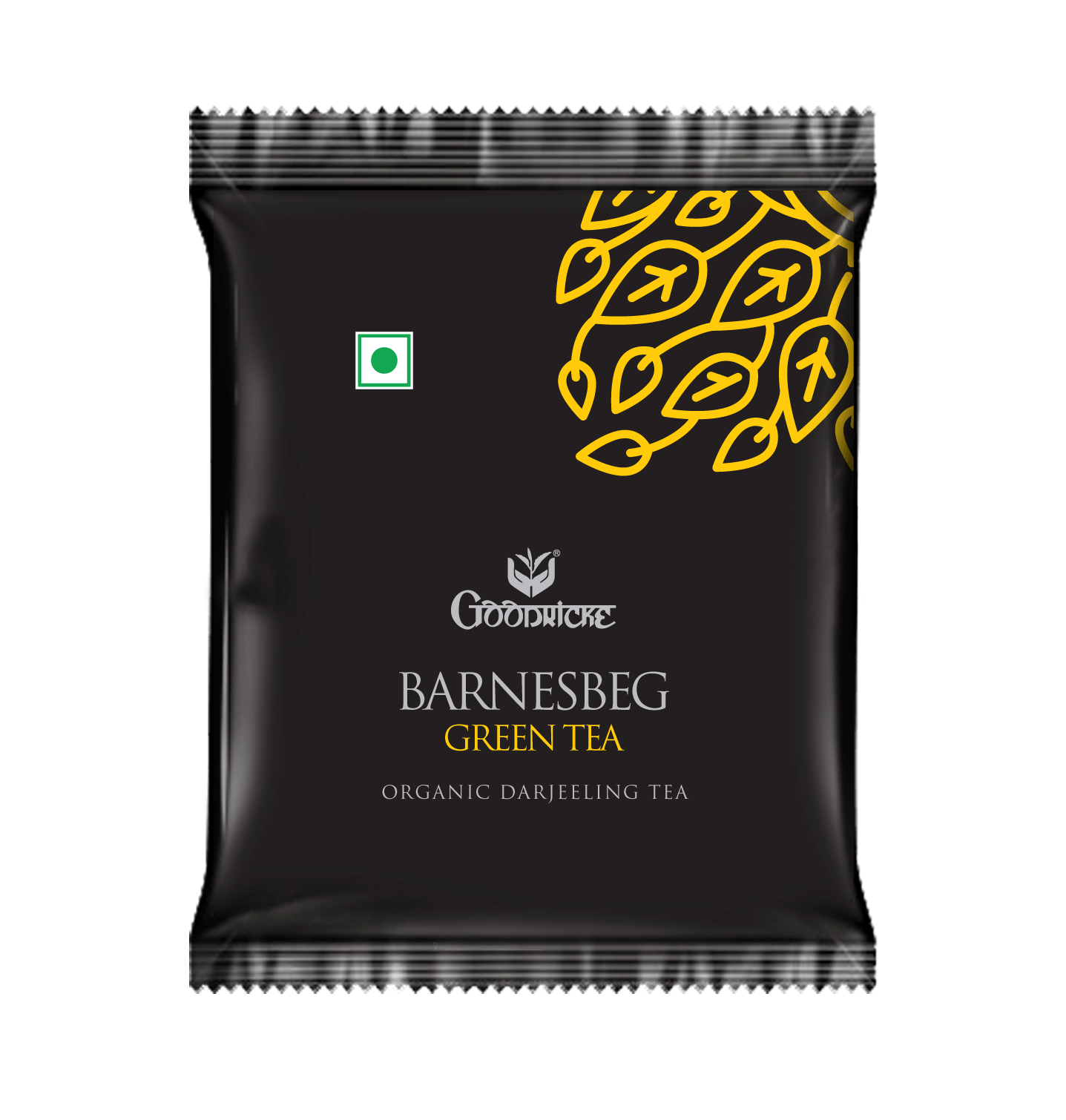 Barnesbeg Organic Darjeeling Green Tea 25 Tea Bags (Pack of 2)