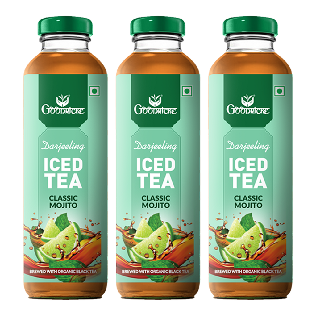 Goodricke Darjeeling Iced Tea – Classic Mojito (Brewed with Organic Black Tea) - Pack of 3