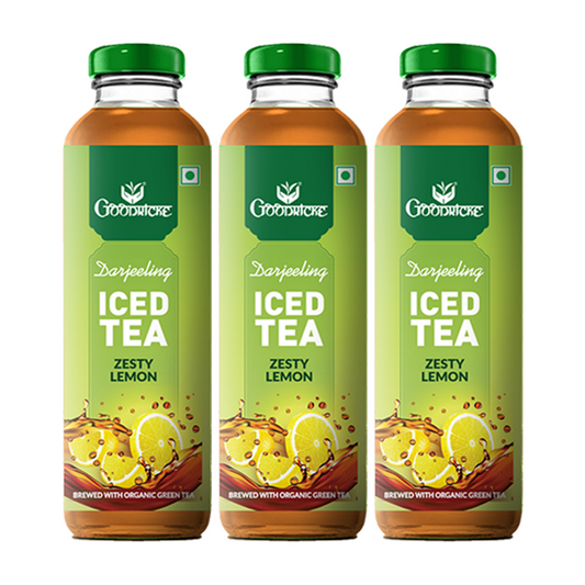 Goodricke Darjeeling Iced Tea – Zesty Lemon (Brewed with Organic Green Tea)