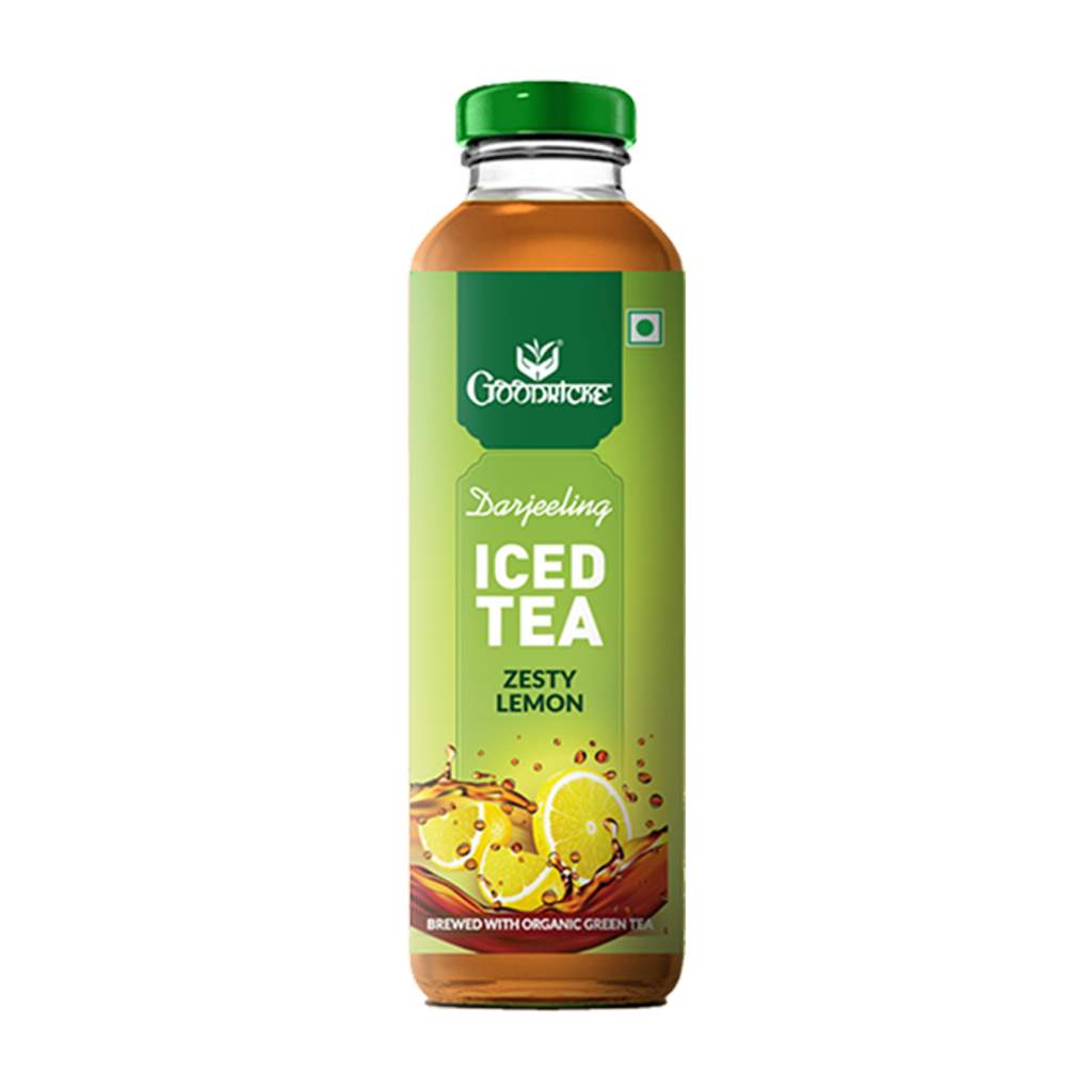 Goodricke Darjeeling Iced Tea – Zesty Lemon (Brewed with Organic Green Tea) - Pack of 3