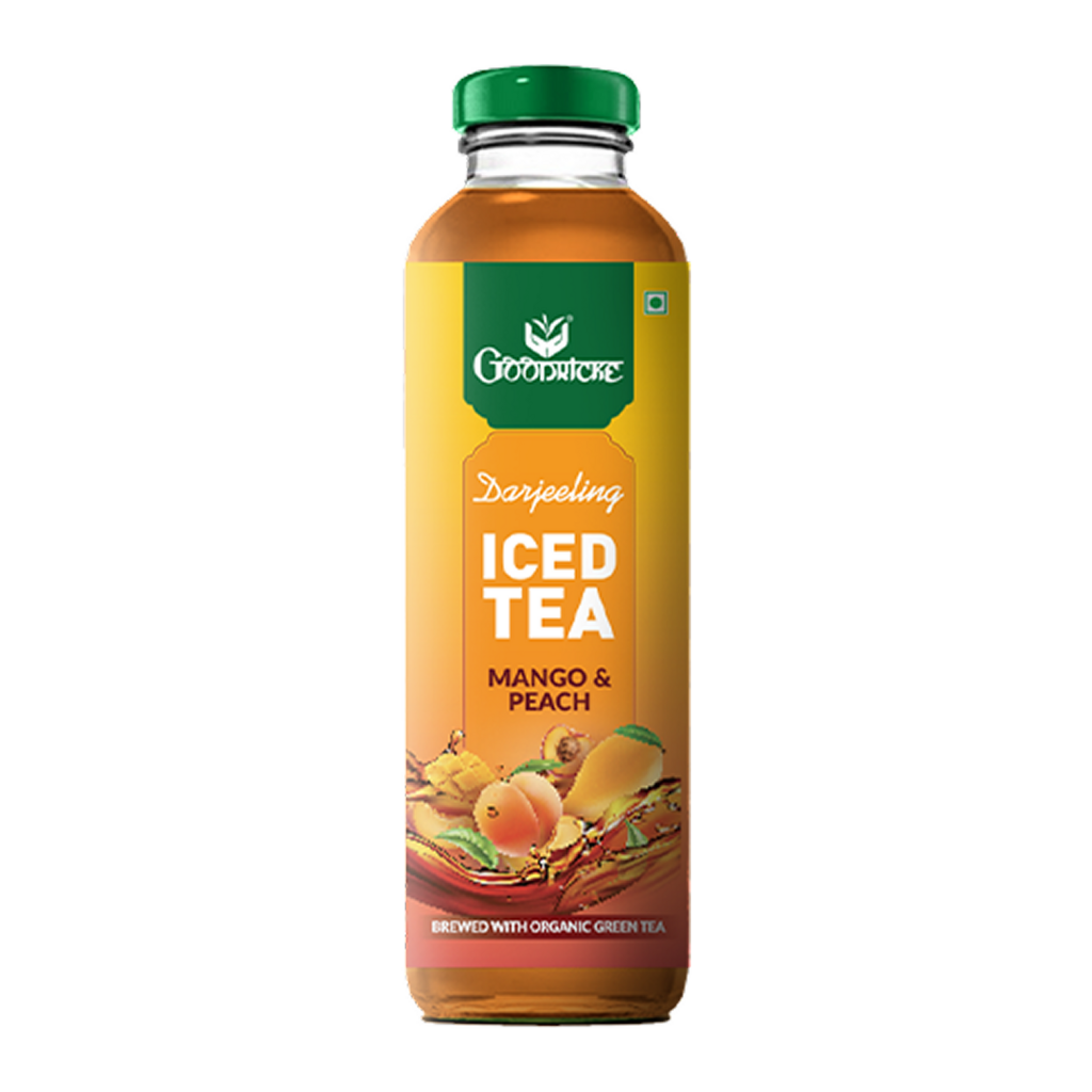 Goodricke Darjeeling Iced Tea – Mango & Peach (Brewed with Organic Green Tea) - Pack of 3