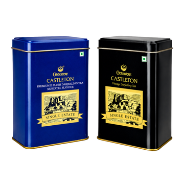 Goodricke Combo Offer - Castleton Vintage 250 gms +Castleton Premium Muscatel 100 gms -  Darjeeling Single Estate Exclusive Teas