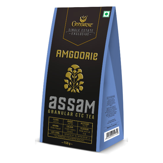 Single Estate Assam Tea Combo Pack (Orthodox- Harmutty, Dejoo, CTC- Amgoorie, Borbam)