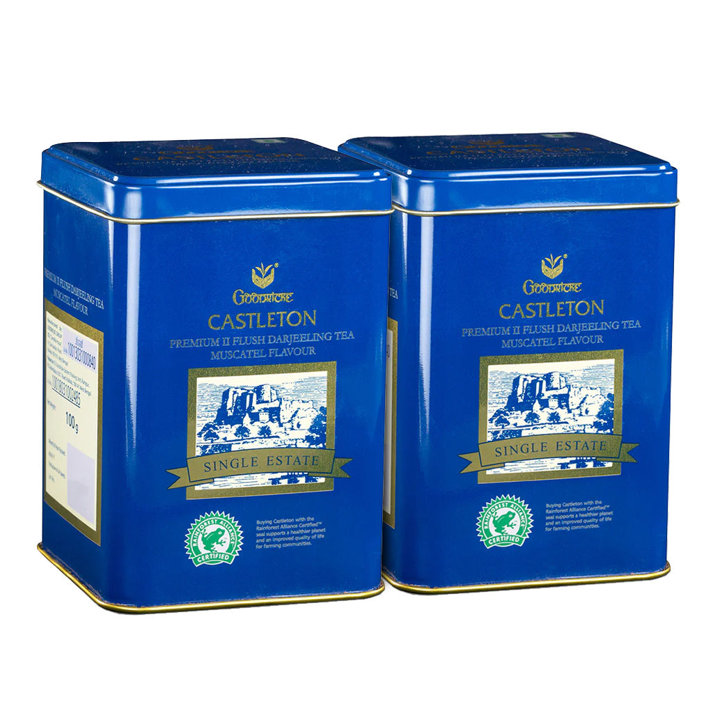 Castleton Premium Muscatel Darjeeling Tea - 100gm (Pack of 2)