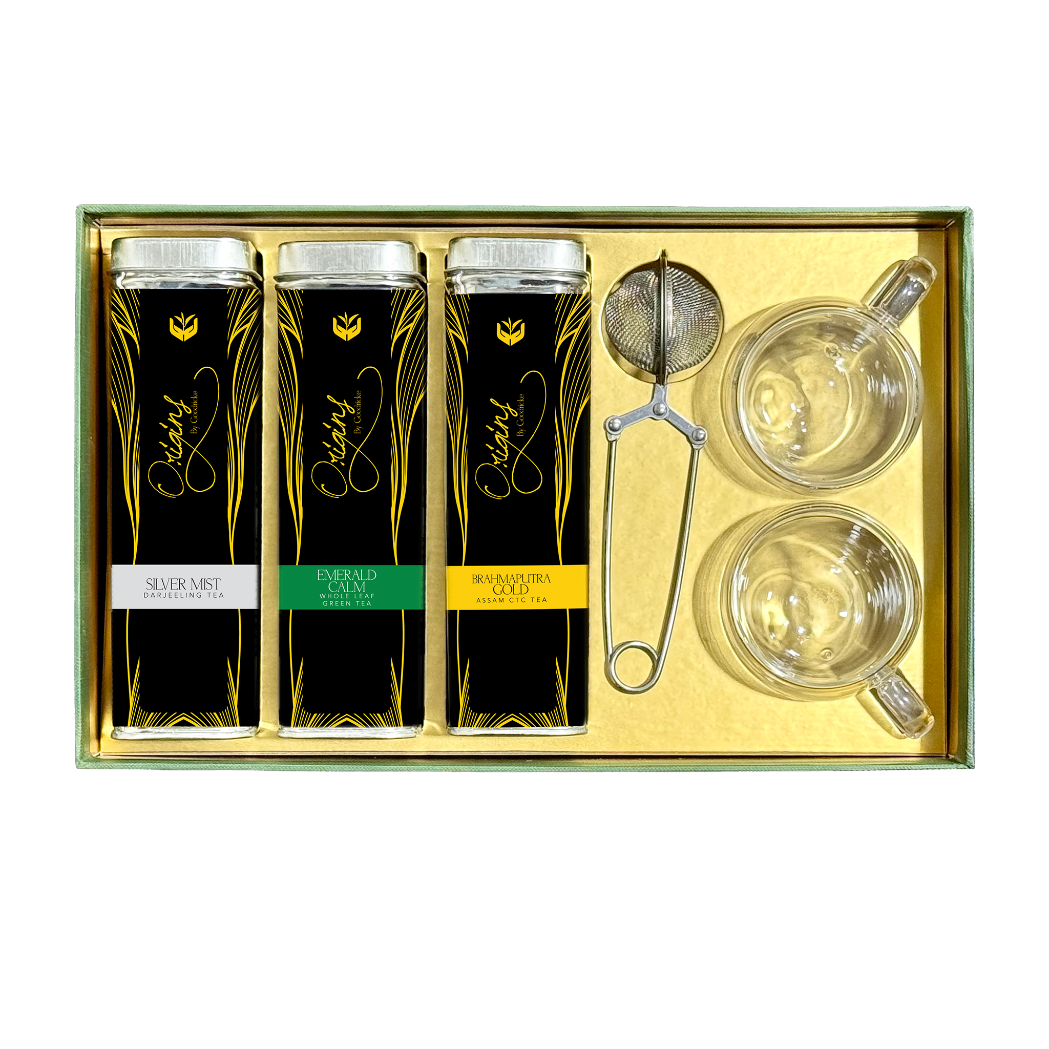 Goodricke Origins - The Legacy Series - Luxury Assorted Gift Pack with Single Estate Darjeeling Tea - 350g