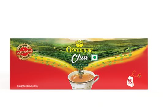Chai Leaf Tea, 100 Tea Bags (Pack of 2)