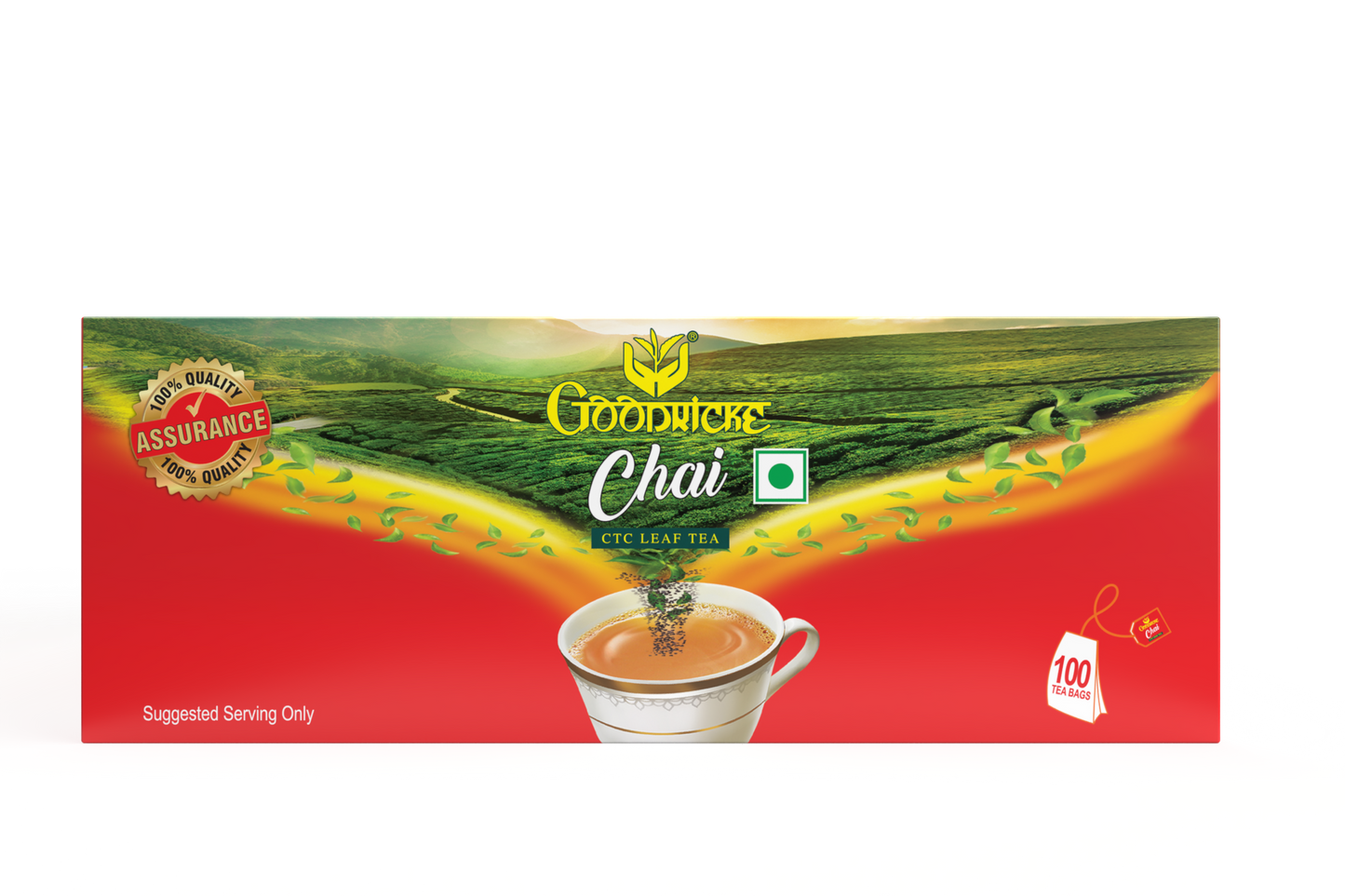 Chai Leaf Tea, 100 Tea Bags