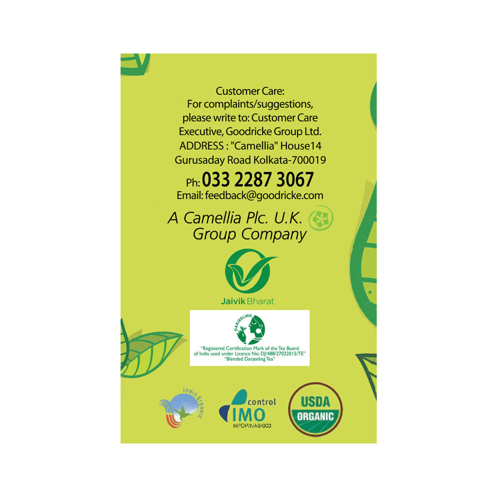 Barnesbeg- 100gm Organic Darjeeling Green Tea