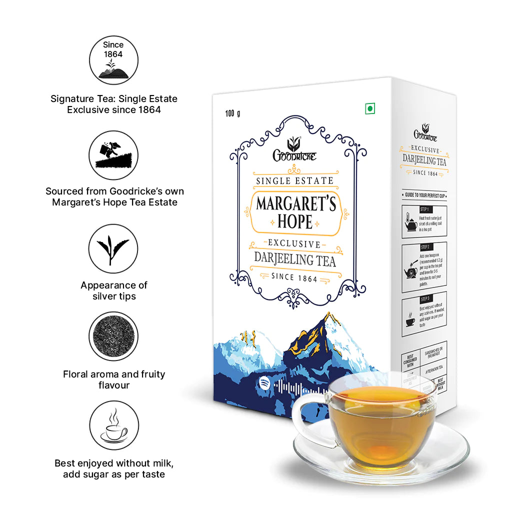 Margaret’s Hope - 100 gms +  Castleton Vintage Darjeeling Tea - 250 gms (COMBO OFFER)