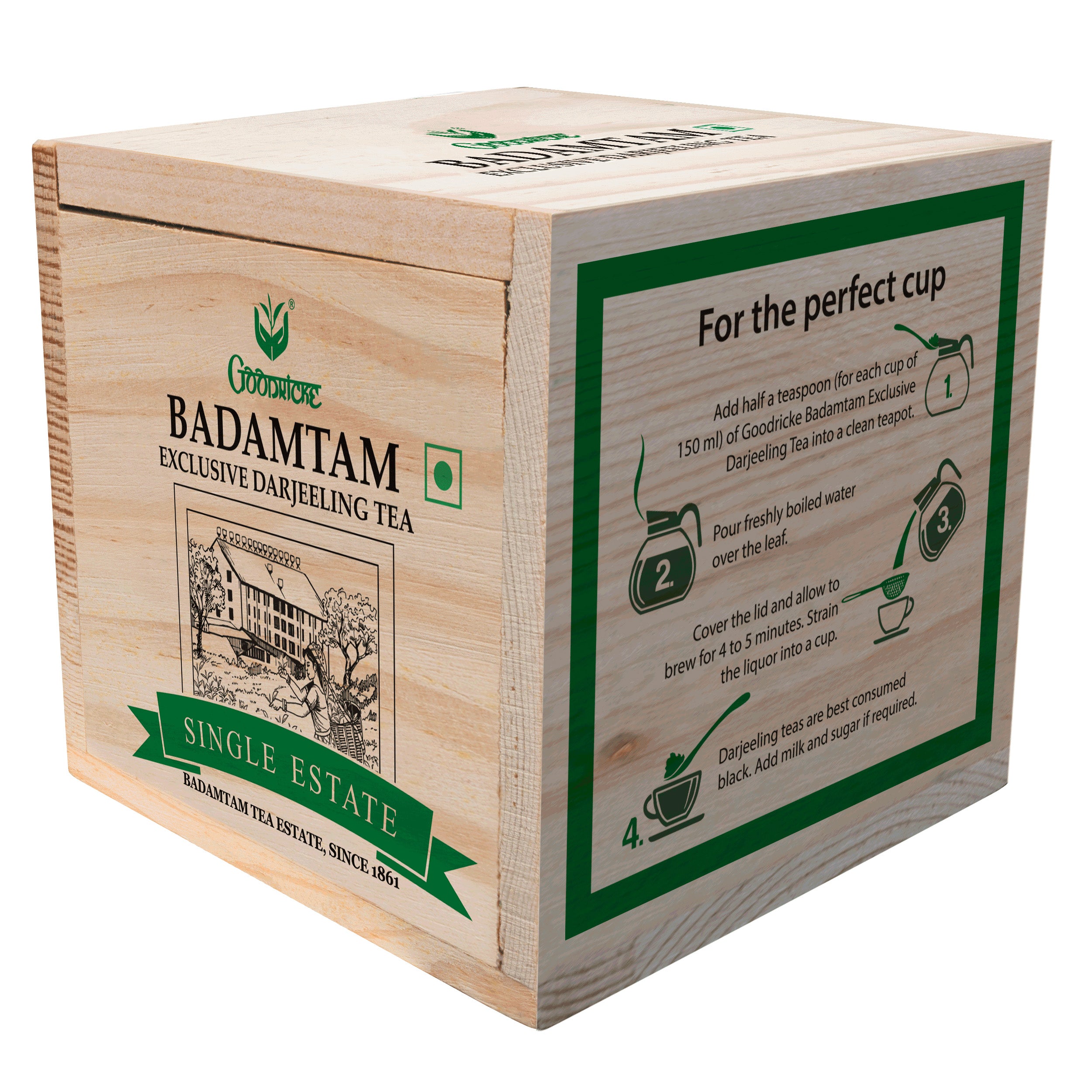 Badamtam Single Estate Darjeeling Tea - 100gm
