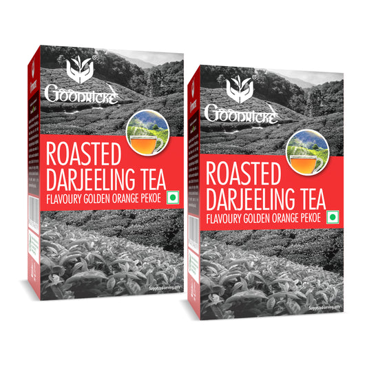Roasted Darjeeling Tea - 250gm (pack of 2) (Cup Offer)