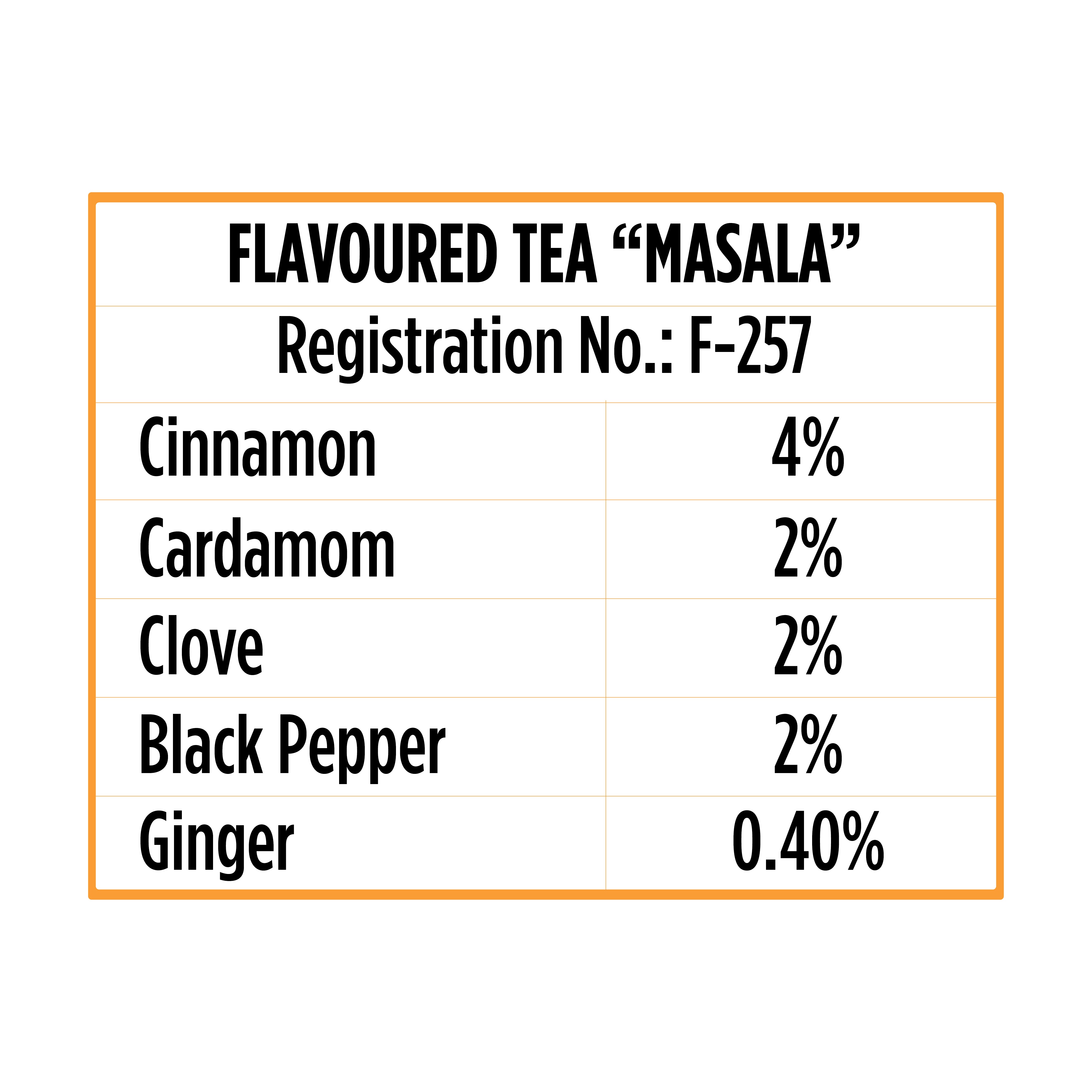 SuperCup Premium Masala Tea - 250gm