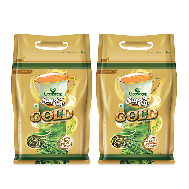 Goodricke SuperCup Gold - 1kg (Pack of 2)