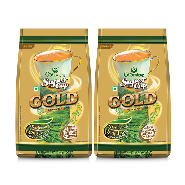 Goodricke SuperCup Gold 250g Premium CTC Tea (Pack of 2)
