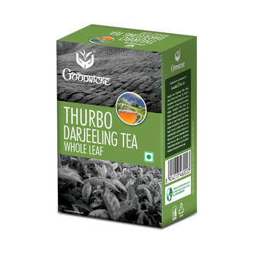 Thurbo Whole Leaf Darjeeling Tea - 100gm Single Estate Darjeeling Tea