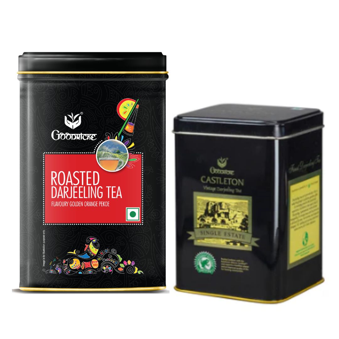 Castleton Vintage Darjeeling - 250 gms +Roasted Darjeeling Tea-250 gms (COMBO OFFER)