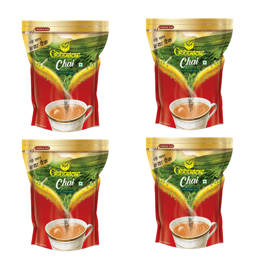 Chai CTC Leaf Tea - 500gm (Pack of 4)