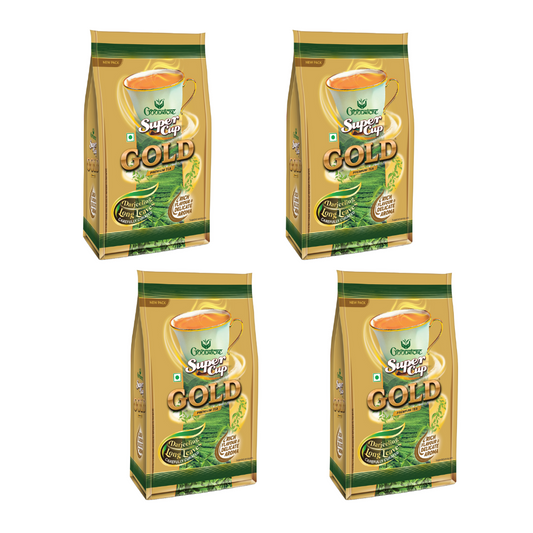 Goodricke SuperCup Gold 250g Premium CTC Tea (Pack of 4)