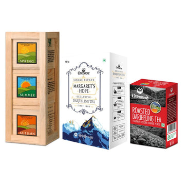 Combo Offer- Margaret's Hope 100 gms + Roasted Darjeeling 250 gms + 3 in 1 Darjeeling 150 gms