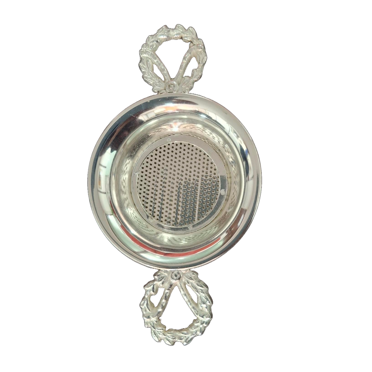Silver Coasted Strainer