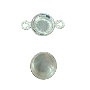 Silver Coasted Strainer