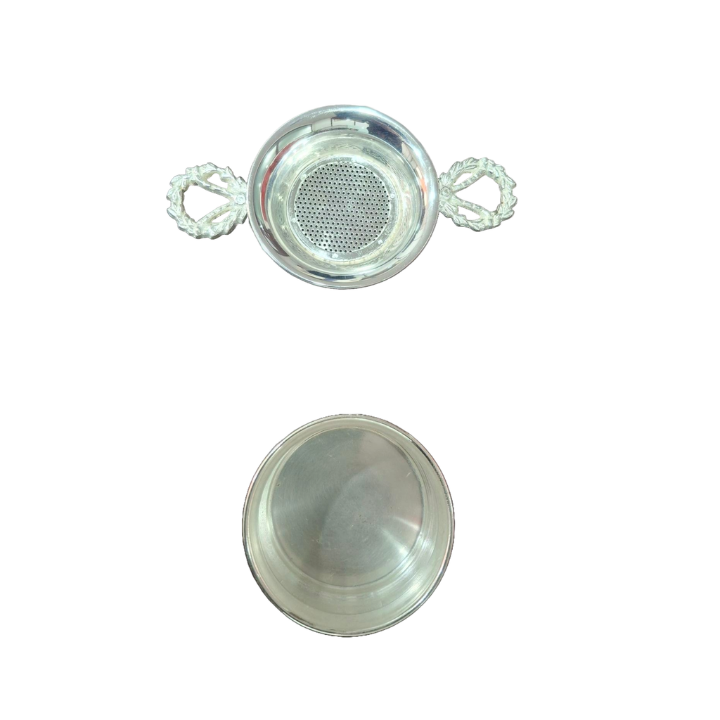 Silver Coasted Strainer