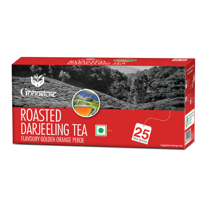 Roasted Darjeeling Tea, 25 Tea bags