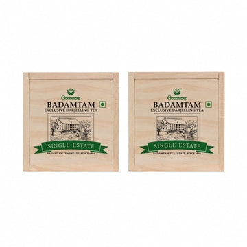 Goodricke Badamtam Single Estate Organic Darjeeling Tea - 100gm (Pack of 2)