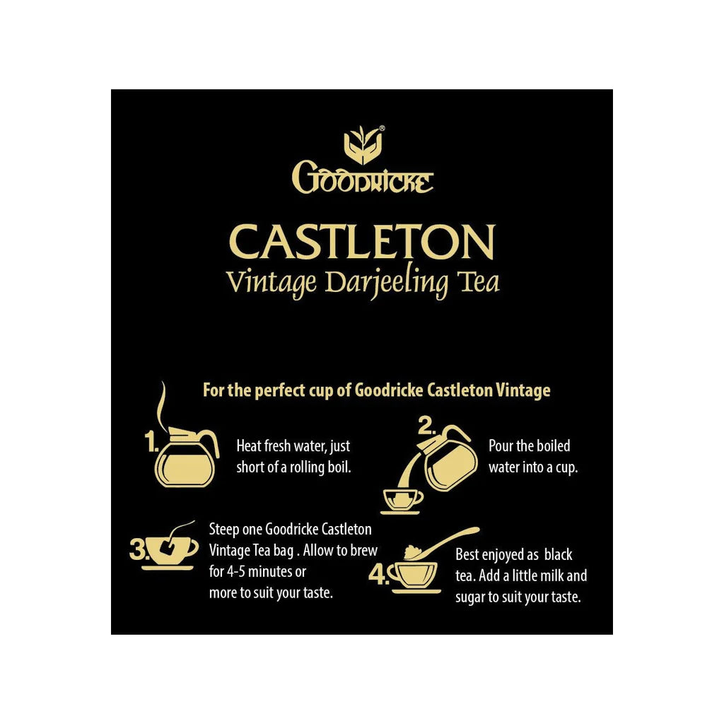 Castleton Vintage Darjeeling Tea 250 gms +Castleton Premium Muscatel Darjeeling Tea 100 gms (COMBO OFFER)