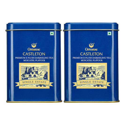 Castleton Premium Muscatel Darjeeling Tea - 100gm (Pack of 2)