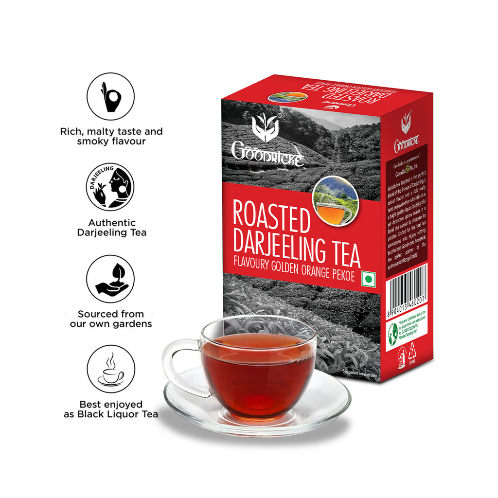 Roasted Darjeeling Tea - 250gm (Cup Offer)