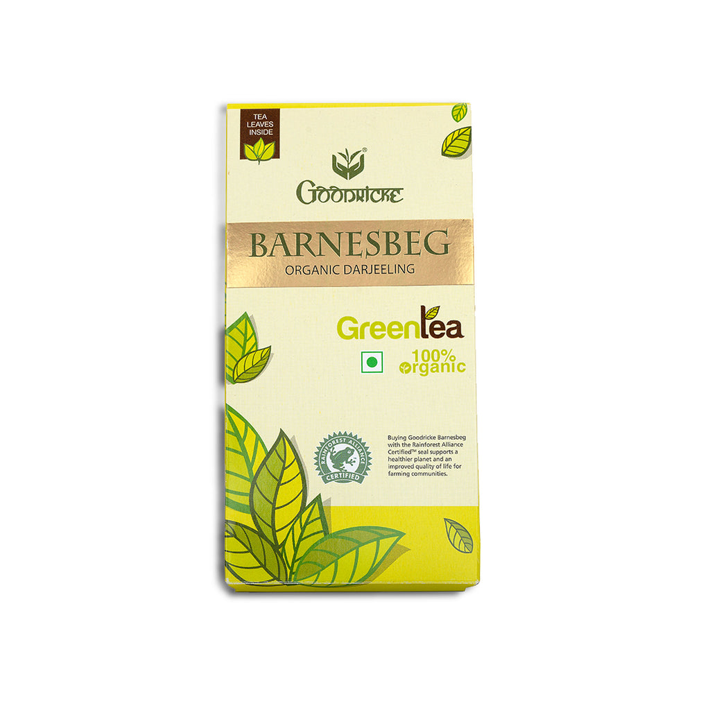 Barnesbeg- 100gm (Pack of 2) Organic Darjeeling Green Tea