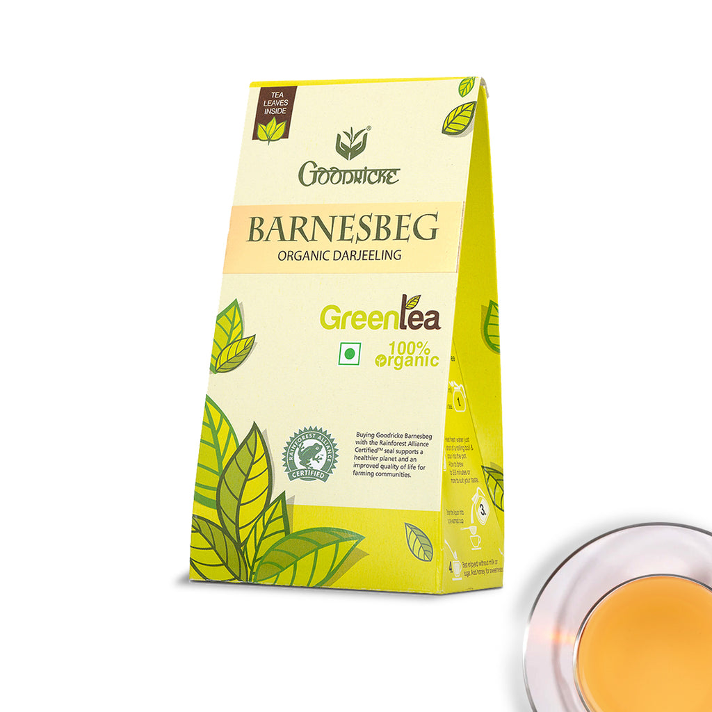 Barnesbeg- 100gm (Pack of 2) Organic Darjeeling Green Tea