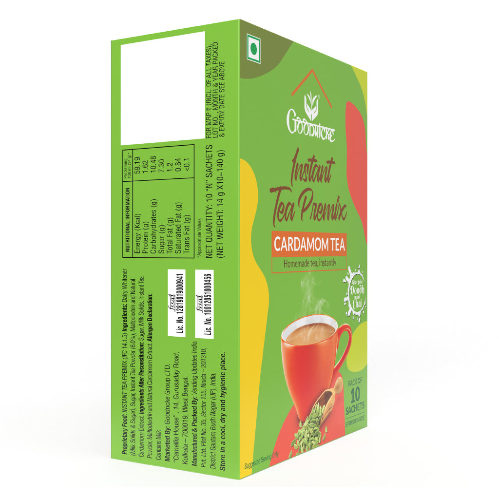 Instant Tea Premix – Cardamom Tea (Pack of 2)