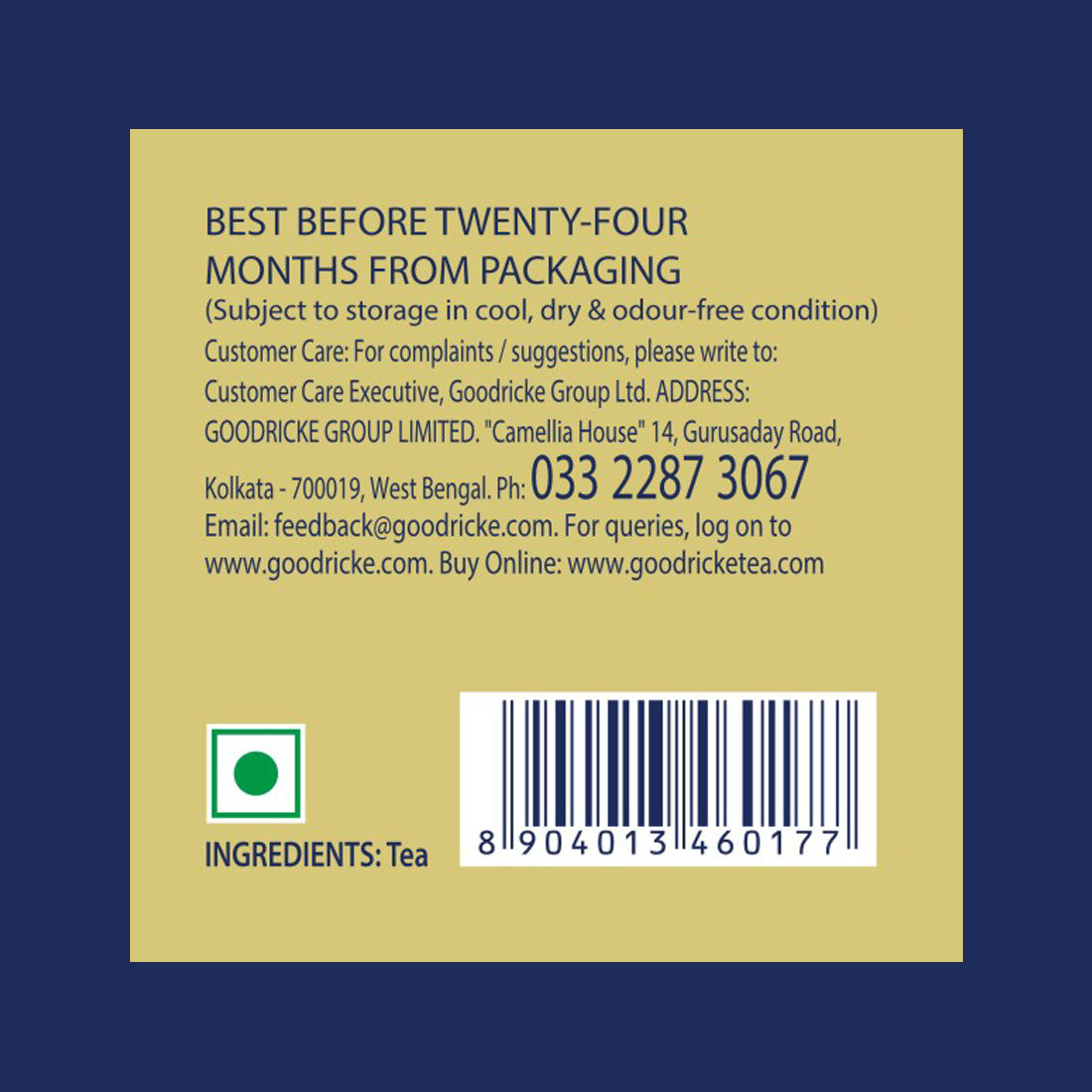 Buy Castleton Premium Muscatel Darjeeling Tea Goodricke