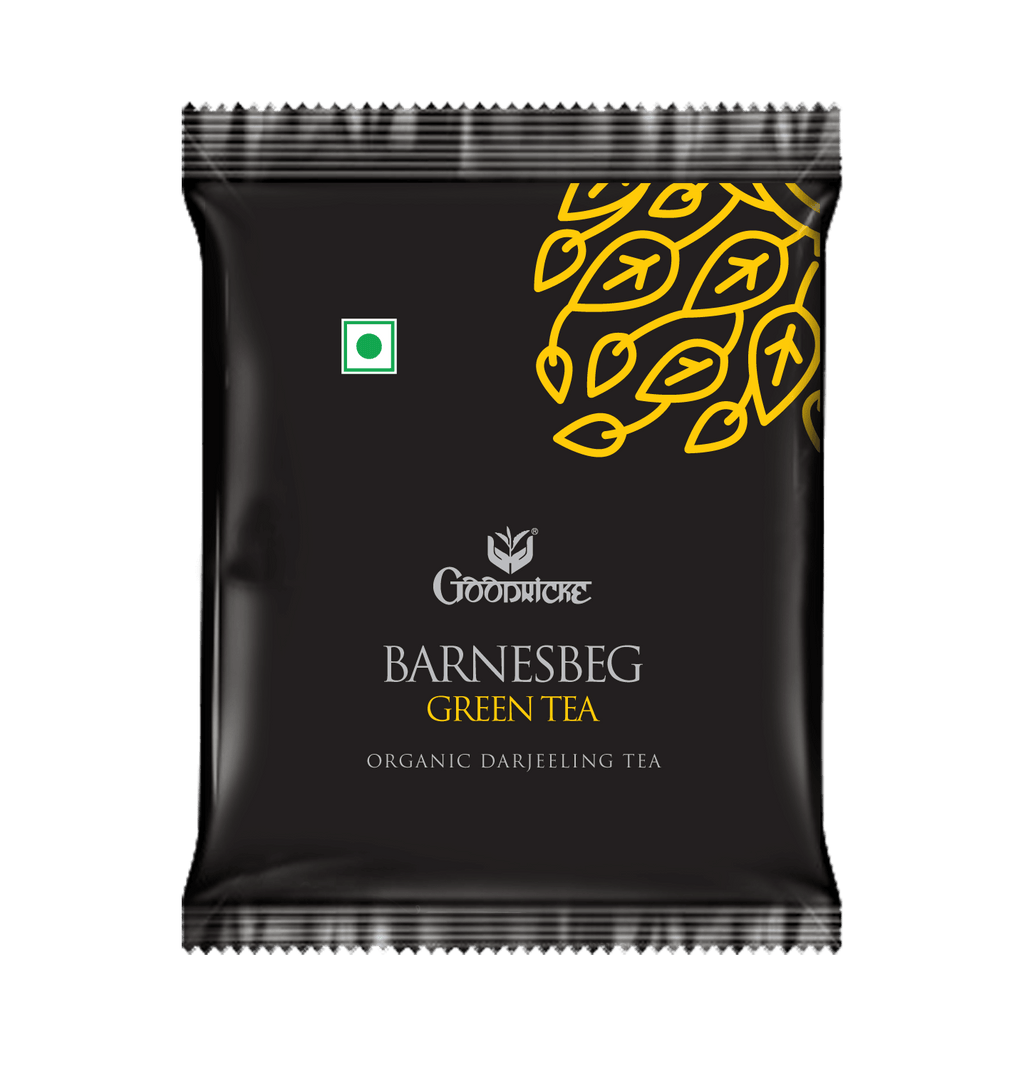Barnesbeg Organic Darjeeling Green Tea 25 Tea Bags (Pack of 2)
