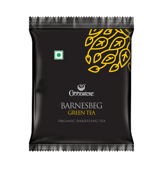 Barnesbeg Organic Darjeeling Green Tea 25 Tea Bags (Pack of 2)