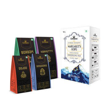 Margaret’s Hope-100 gms + Single Estate Assam Tea 4 flavors (COMBO OFFER)